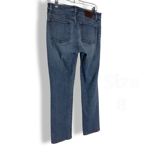 LRL Lauren Jeans Co. Ralph Lauren Straight Leg Med Wash Size 8 - Picture 9 of 16